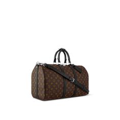 LOUIS VUITTON® - Keepall Bandoulière 45 - Vuittonite Perfect Features, Louis Vuitton Keepall 45, Louis Vuitton Travel Bags, Keepall 45, Louis Vuitton Official Website, Conscious Man, Louis Vuitton Keepall, Louis Vuitton Official, Suitcase Traveling