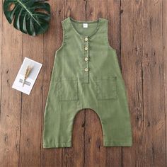 Baby Boys Casual Pocket Solid Color Romper Cheap Baby clothing Online Wholesale - PrettyKid Cheap Baby Clothes, Jumpsuit Outfits, Solids For Baby, Cotton Romper, Designer Kids Clothes, Boys Romper