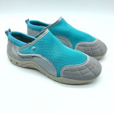 High Style Womens Water Shoes Sneakers Slip On Mesh Blue Gray Size 9 Condition: New without box Comes from a smoke free home.  Feel free to ask any questions you may have. Thanks for looking! Blue Breathable Sneakers For Beach, Sporty Blue Sneakers For Beach, Sporty Blue Sneakers For The Beach, Blue Non-slip Sneakers For Outdoor Activities, Blue Slip-on Sneakers For Outdoor Activities, Blue Slip-on Sneakers For Outdoor, Casual Blue Sneakers For Beach, Casual Light Blue Sneakers For Outdoor, Womens Water Shoes