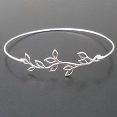 cute Branch Bracelet, Bridesmaid Bracelet Gift, Silver Bracelets For Women, Jewelry Bridesmaid, Bridesmaid Bracelet, Silver Jewelry Fashion