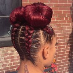 Goddess Braided Ponytail, Bun Braid, Braided Mohawk, Braided Mohawk Hairstyles, Braids With Shaved Sides, Two Braid Hairstyles, Black Hair Updo Hairstyles, Protective Hairstyles For Natural Hair