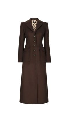 • chocolate brown
• wool-cashmere blend
• notched lapels
• two side flap pockets
• front button fastening
• logo-embossed buttons
• long sleeves
• long length
• straight hem Long Coat, Long Length, Chocolate Brown, Single Breasted, Must Haves, Fashion Forward, Fashion Branding, Dolce And Gabbana, Latest Trends