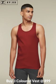 Searching for the perfect #InnerwearForMen? Then you are at the right place. Explore here for premium quality cloured vests. Great offers are available at our cloured vests; here you can Buy 3 Coloured Vest @ 899 ✔️Made from 100% super combed cotton, ✔️Extremely comfortable and Breezy. ✔️Can be worn under t-shirts/shirts. ✔️Enhanced by an antimicrobial fabric and ribbed detailing.#innerwearbrand #BrandedInnerwearforMen #CottonVestsForMen# #VestForMen #StylishVestForMen #ColouredVestForMen Colorful Vest, Dinner Wear, Cotton Vest, Combed Cotton, Man Shop, T Shirts