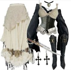 Ren Faire Outfits, Pirate Outfit, Fair Outfits, Fest Outfits, European Summer Outfits, Mitsubishi Galant, Swaggy Outfits, Fantasy Fashion