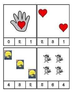 an activity for children to learn how to count the numbers