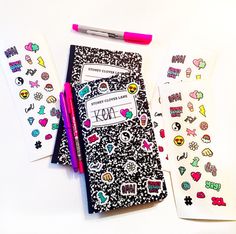 Stoney Clover notebooks and stickers! Stoney Clover Bag, Stoney Clover Pencil Case, Stoney Clover Letters, Disney Stoney Clover Backpack, Stoney Clover Patches Letter, Personalized Pouch, Everyday Accessories, Pouch Bag, Accessories Branding