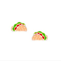 Sterling Silver 925, Enamel Approximate Size: 8mm Timeless Jewelry, Silver 925, Tacos, Jewelry Earrings, 925 Sterling Silver, Stud Earrings, Women Jewelry, Sterling Silver, Silver