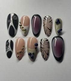 Shape Your Nails, Vintage Nails, Nails Only, Nail Swag, Minimalist Nails, Unique Nails, Dream Nails, Funky Nails, Nail Glue