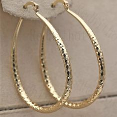 Luxury 18k Gold Filled Over Brass,, High Quality Jewelry, Geometric Shaped Hoop Earrings. 3.1cm/1.22 Inch. Gold Ear Rings, 14k Gold Plated Jewelry, Styl Boho, Party Earrings, Ear Rings, Wedding Jewelry Earrings, Men Earrings, Sterling Silver Hoop Earrings, Accessories Jewelry Earrings