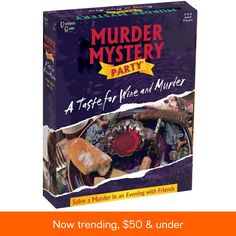 in stock Mystery Party Games, Mystery Party Game, Mystery Dinner Party, Dinner Party Games, Mystery Dinner, Gourmet Food Gifts, Mystery Games, Mystery Party, Light Snacks