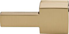 a gold toilet paper dispenser on a white background