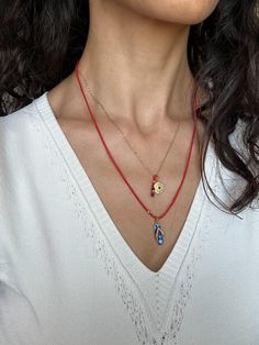 Hello, Welcome to my store ✨ If you have any questions, please contact me, i will be very happy to help you. You may want to take a look this important informations below ! ✨Mimimal collection materials are 925K good quality silver & natural gemstones & Glass Beads and very good quality rope.  ✨All options of Plate Necklace contains red string amulet, this is removable so you can use with any of your chains, bracelets, earrings.   ✨If you cannot find the size you are looking for, you can write t Red Spiritual Necklace For Good Luck, Red Pendant Necklace For Good Luck, Handmade Charm Pendant Necklace For Good Luck, Handmade Pendant Charm Necklace For Good Luck, Red Spiritual Round Pendant Jewelry, Spiritual Red Round Pendant Jewelry, Red Charm Necklaces With Round Pendant For Gifts, Red Charms Necklace With Round Pendant, Red Charm Necklaces For Good Luck