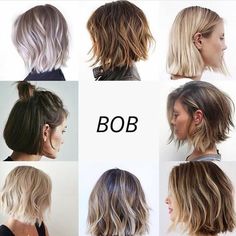 Cute Hairstyle Ideas, Cute Hairstyle, Bob Hair, Bob Haircuts, Hairstyle Ideas