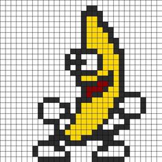 a pixellated image of a cartoon character riding a scooter in black and yellow