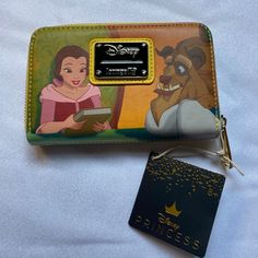 Brand New Disney Loungefly Beauty And The Beast Wallet. Never Been Used! Disney Style Wallets With Card Slots For Disney Trips, Disney Bags With Card Slots For Everyday Use, Loungefly Wallet, Lounge Fly, Disney Adult, Disney Loungefly, Disney Bags, Loungefly Bag, Disney Bag