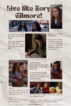 Some inspiration from Rory Gilmore to try to be more productive but also healthy and balanced :) #gilmoregirls #rorygilmore #studyroutine Modern Rory Gilmore, How To Live Life Like Rory Gilmore, Rory Gilmore After School Routine, Live Like Rory Gilmore, Rory Gilmore Night Routine, How To Be Like Rory Gilmore In School, How To Be More Like Rory Gilmore, Rory Gilmore Weekend Routine, Living Like Rory Gilmore