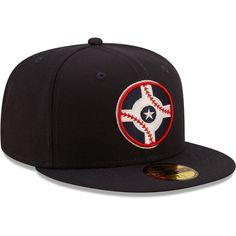 Wearing this New Era 59FIFTY hat on more than just game day allows your Indianapolis Indians fandom to be seen all the time. A trendy high crown and fitted construction pair for a classic design. Bold Indianapolis Indians embroidery completes this cap for an accessory that shows you're more than an average fan. Flat bill with ability to curve Embroidered graphics with raised details Brand: New Era Imported Officially licensed Contrast-color undervisor Surface washable Six panels with eyelets Fit Sports Fan Flat Brim Fitted Baseball Hat, Sports Fan Flat Brim Fitted Hat For Baseball Season, Retro Snapback Hat With Flat Brim For Fan Gear, Retro Fitted Cap For Fan Gear, Retro Flat Brim Snapback Hat For Fan Gear, Retro Cap For Game Day, Retro Snapback Hat For Fan Gear, Retro Snapback Hat For Fans, Retro Game Day Cap