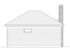 this is the front elevation of these garage plans