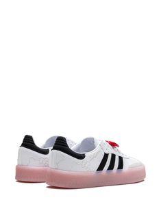 Adidas Sambae "Hello Kitty" Sneakers | White | FARFETCH IN Hello Kitty Sneakers, Debossed Logo, Ballet Pumps, Latest Sneakers, Boot Pumps, Exclusive Fashion, Pump Sandals, Ski Wear, White Adidas