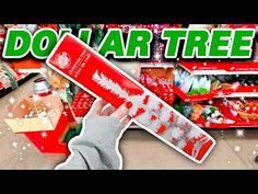 You'll be shocked that these BEAUTIFUL Christmas DIYs are made with Dollar Tree mini-trees! - YouTube Mini Christmas Tree Diy, Crafting Hacks, Diy Christmas Candy, Christmas Tips, Dollar Store Christmas Crafts, Dollar Store Diy Organization, Inside Decor, Dollar Store Christmas, Diy Dollar Tree Decor