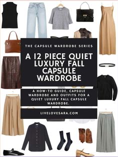 I actually am not a big fan of the term quiet luxury, but it is a huge fall 2023 trend and that is what it is called so I have to go with it. I do prefer to think of it more as elevated wearability though. This makes it more accessible to everyone and keeps the focus on the clothes while steering us away from the problematic history and classism that goes with the old-money aesthetic, where this trend comes from. Quiet Luxury Fall Capsule, Fall 2023 Fashion Staples, Fall Quiet Luxury, Fall 2023 Fashion Capsule, Old Money Fall 2023, Quite Luxury Capsule Wardrobe, Call Capsule Wardrobe 2023, Fall 2023 Capsule Wardrobe Work, High End Capsule Wardrobe