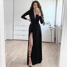 Prom Dress Evening, A Line Evening Dress, Long Sleeve Evening Dresses, Formal Party Dress, Dresses Elegant, Dress Evening, Long Prom Dress, Evening Dresses Long, Formal Evening Dresses