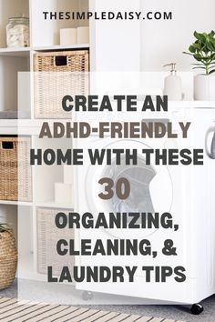 Organized Laundry Room Neurodivergent House Hacks, Neurodivergent Kitchen, Cleaning And Organizing Hacks, Home Organizing Ideas, Organizing And Cleaning, Organizing Laundry, Cleaning And Organizing, Laundry Cleaning, Laundry Tips