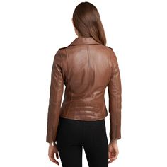 DESCRIPTION Add fragrance of grace to your outfit by carrying this Casual Brown Biker Sheepskin Leather Jacket Women. It highlights a motorcycle jacket's attributes, including a compact design, windbreaker belted waist, asymmetrical zip fastener, pockets, and decorative seams. Shell: 100% Genuine Leather Lining: 100% Polyester Two zippered hand pockets, 1 zip chest pocket Shoulder epaulets Fully lined interior Asymmetrical zipper Fitted Long Sleeve Belted Biker Jacket, Classic Belted Biker Jacket For Fall, Belted Moto Leather Jacket, Fitted Moto Biker Jacket With Belt Loops, Chic Fitted Biker Jacket With Belt Loops, Fitted Long Sleeve Biker Jacket With Belt Loops, Fitted Moto Outerwear With Belt Loops, Classic Leather Jacket With Belt Loops, Fitted Moto Leather Jacket With Belt Loops