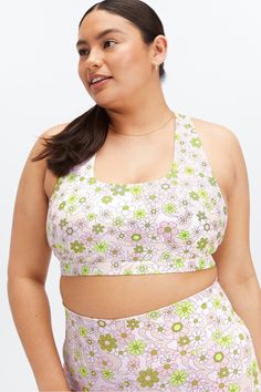 Boost Medium Impact Sports Bra Fabletics Retro Floral/Pixie female Activewear >> Womens >> Sports Bras >> Sports Bra >> Medium Impact plus Training/Yoga and Studio Removable Bra Cups/Strappy Classic style with strappy back details Female Activewear, Womens Sports, Yoga Training, Retro Floral, Bra Cups, Sports Bras, Active Wear For Women, Classic Style, Sports Bra