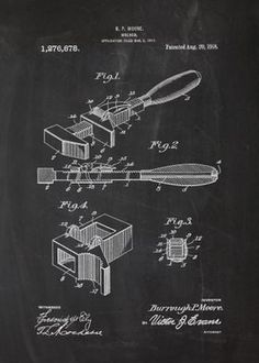 a blackboard drawing of a toothbrush and toothpaste dispenser