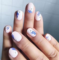 Diy Summer Nails, Nails Design Spring, Nail Art For Short Nails, Art For Short Nails, Nailart Glitter, Ideas For Nails, Spring Bright