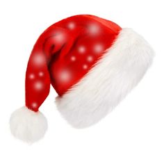 Santa Hat, Light Up Christmas Hat, Santa Hat with LED Lights, Flashing Santa Hat for Adults&kids Christmas Gifts, Plush Santa Hat, Christmas Hat Xmas Holiday for New Year Party Supplies, Warm Light Features: Bright LED LightOur Santa hat has 20 LED lights,3 flash modes. Just simply turn on th button and this Unique sparkling Santa hat will light up your Christmas party. Safe and ReliableLED lights are sewn into the inner lining of the Santa hat. The battery and button are hidden in the white bri Lighted Santa Hats, Red Adjustable Christmas Hat, Kids Santa Hat, Funny Christmas Hats, Cute Santa Hat, Outdoor Christmas Party, Light Up Hats, Christmas Presents For Women, Christmas Party Hats