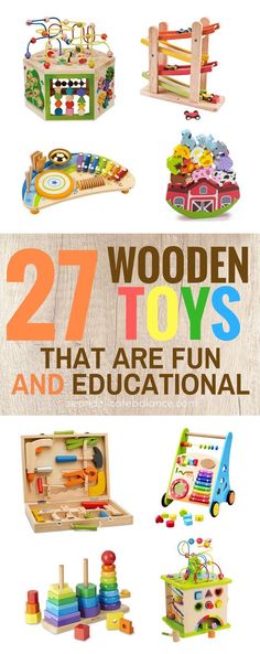 wooden toys that are fun and educational