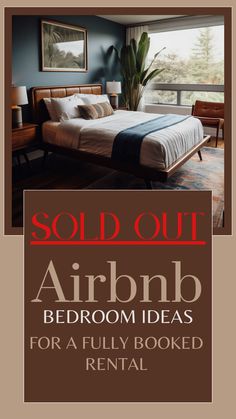 Bedroom rental Mountain Airbnb Interior, Cute Airbnb Rooms, B&b Bedroom Ideas, Airbnb Twin Bedroom Ideas, Decorate Airbnb Bedroom, Master Bedrooms Decor Rental Friendly, Luxury Airbnb Bedroom, Airbnb Set Up, Vrbo Bedroom Ideas