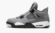 Jordan 4 Retro Cool Grey, Jordan 4 Cool Grey, Flight Logo, Jordan Iv, Converse Run Star, Jordan 4s, Nike Jordan Retro, Retro 4, Exclusive Sneakers