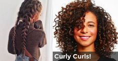 Curly Curls! | What hairstyle is right for you? (Girls only) Hair Quiz, Quiz Me, Athletic Hairstyles, Buzzfeed Quizzes, Perm, Buzzfeed