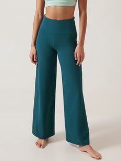 Elation Wide Leg Pant | Athleta Wide Leg Athletic Pants Outfit, Wide Leg Leggings Outfit, Wide Leggings, Wide Leg Yoga Pants Outfit, Wide Leg Leggings, Wide Leg Yoga Pants, Comfy Pants, Wide Leg Pant, Three Layer