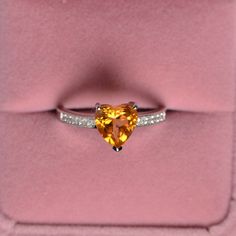 This is a gorgeous handmade creation. Its beauty is its simplicity & Elegance. The 8 mm heart cut faceted natural citrine is crafted in solid sterling silver and with rhodium plated. All item is sent in a beautiful gift box You can realize more lovely stuff clicking the link https://www.etsy.com/shop/knightjewelry?refshopsection_shophome_leftnav Please leave the correct address and you phone number for delivering successfully. Heart Cut Topaz Jewelry Perfect For Gifts, Heart Cut Topaz Jewelry For Gifts, Heart Cut Topaz Jewelry Gift, Heart Cut Topaz Jewelry As Gift, Silver Heart Cut Topaz Ring Gift, Heart Cut Silver Topaz Ring For Gift, Heart Cut Topaz Gemstone Jewelry, Heart Cut Topaz Gemstone Ring For Promise, Sterling Silver Heart Cut Topaz Promise Ring