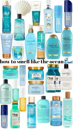 #christiangirl #ocean #bodycare #smellgoods #coconutgirl #coconut #christiangirl #ocean #smellgoods Beachy Things To Buy, Summer Wishlist Products, Summer Scent Combos, Smell Like Ocean, How To Smell Like The Beach, How To Smell Like Summer, Beachy Perfumes, Ocean Skincare, Coastal Makeup