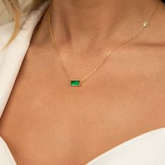 Our new Emerald Birthstone Necklace Birthstone Charm Necklace, Necklace Stack, Emerald Birthstone, Horseshoe Pendant, Gold Hamsa, Map Pendant, Emerald Necklace, Jewelry Lookbook, Birthstone Charms