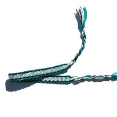 Handwoven Teal Arrow Pattern Woven Friendship Bracelet! Matching Bracelet! Handmade Gift for Her, Gift for friend, Chic Bohemian Stackable Silver Tinsel, Arrow Pattern, Hippie Bracelets, Thread Bracelets, Bracelet Friendship, Woven Bracelet, Handmade Gifts For Her, Handmade Textiles, Stackable Bracelets