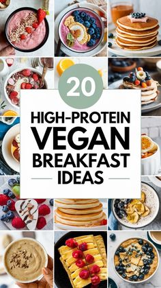 20 high protein vegan breakfast ideas that are perfect for the whole family to enjoy