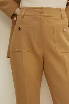 Style: FlaresDesign: PlainFabric: PvlLength: Regular Conscious Clothing, Corporate Wear, Trouser Co Ord, Oasis Fashion, Kick Flares, Co Ords, Flare Trousers, Sustainable Fabrics, Fashion Face