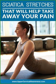 Fitness routines for a strong, happy spine. Bursitis Exercises, Healing Exercises, Nerve Relief, Upper Cervical Chiropractic, Sciatica Stretches, Hip Flexibility, Sciatica Exercises, Sciatica Pain Relief, Sciatica Relief