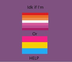 a poster with the words, i'm or help and an image of a rainbow flag