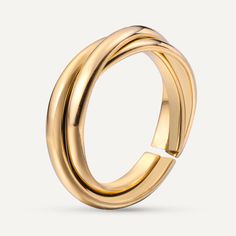 This beautiful ring showcases an intertwining design, crafted from luxurious 18K gold-plated stainless steel, symbolizing unity and balance. The polished finish and open band create a sophisticated yet contemporary look, making it the perfect accessory for any outfit. Product Code: DR0545K Collection: Vibes Type: Open Material: 18K Gold-Plated Stainless Steel Dimensions: Pendant Dimensions: Style: Bold Includes: Beautiful Ring, Open Ring, Mixed Metals, Ring Necklace, Beautiful Rings, Silver Gold, Color Mixing, 18k Gold, Gold Plate