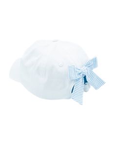 For the Bride-to-Be that celebrates classic style, this athleisure accessory brings ‘something new’ and ‘something blue’ to her outfit as the big day approaches and provides pretty sun protection for the honeymoon and beyond. A perfect bridal shower gift! Baseball Hat Women, Athleisure Accessories, Perfect Bridal Shower Gift, White Baseball Cap, Heirloom Dresses, Tennis Shop, Red Wagon, White Hat, White Bow