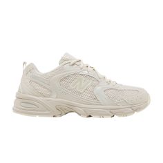 Find NEW BALANCE 530 'moonbeam Sea Salt on Editorialist. 530 'Moonbeam Sea Salt' New Balance Shoe, Shoe Aesthetic, Beige Sneakers, Dr Shoes, Shoe Wishlist, Cute Sneakers, Shoe Inspo, Aesthetic Shoes, New Balance Sneakers