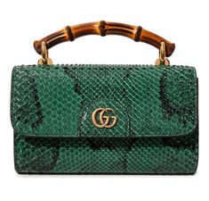 Gucci Mini Diana Python Handbag | eBay Gucci Green Bag, Biomimicry Examples, Beaded Dragon, Green Python, Snake Bag, Gucci Garden, Handbag Gucci, Python Handbags, Python Bags