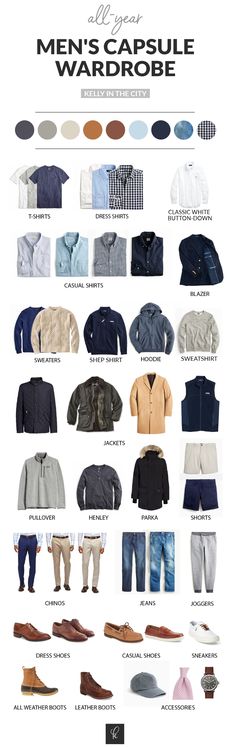 Minimalist Wardrobe Men, Preppy Capsule Wardrobe, Capsule Wardrobe Men, Men's Capsule Wardrobe, Minimalist Moda, Capsule Wardrobe Casual, Mens Business Casual Outfits, Minimalist Fashion Men, Stylish Men Casual